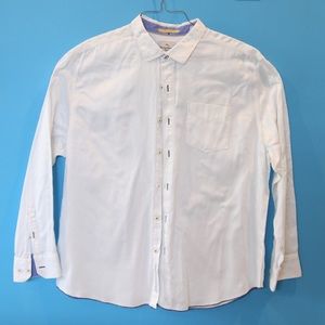 Tommy Bahama Long Sleeve, white!