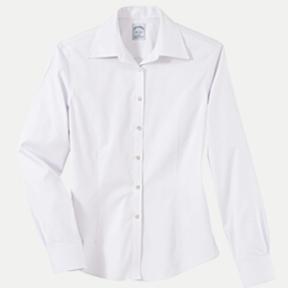 Brooks Brothers 346 fitted non-iron dress shirt