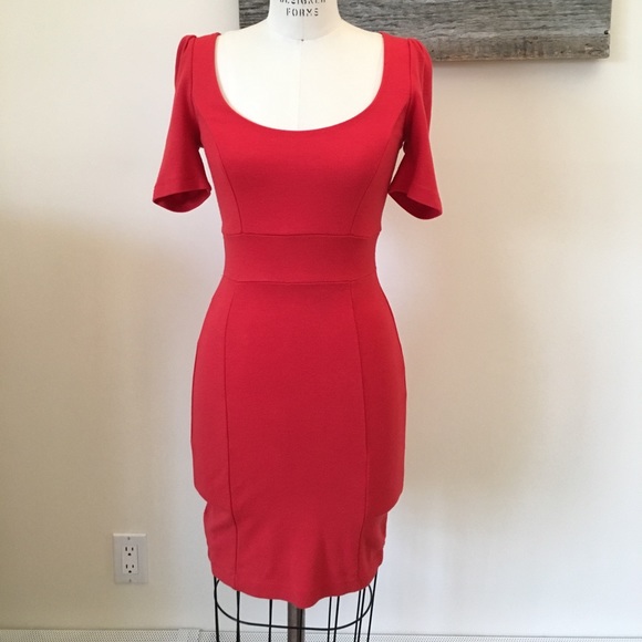 Theory Red Dress - Picture 3 of 5
