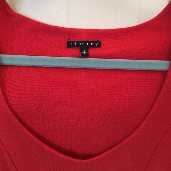 Theory Red Dress - Picture 2 of 5