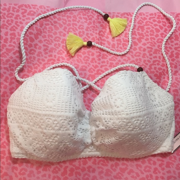 Victoria's Secret Other - Victoria's Secret halter bikini top size 34DD