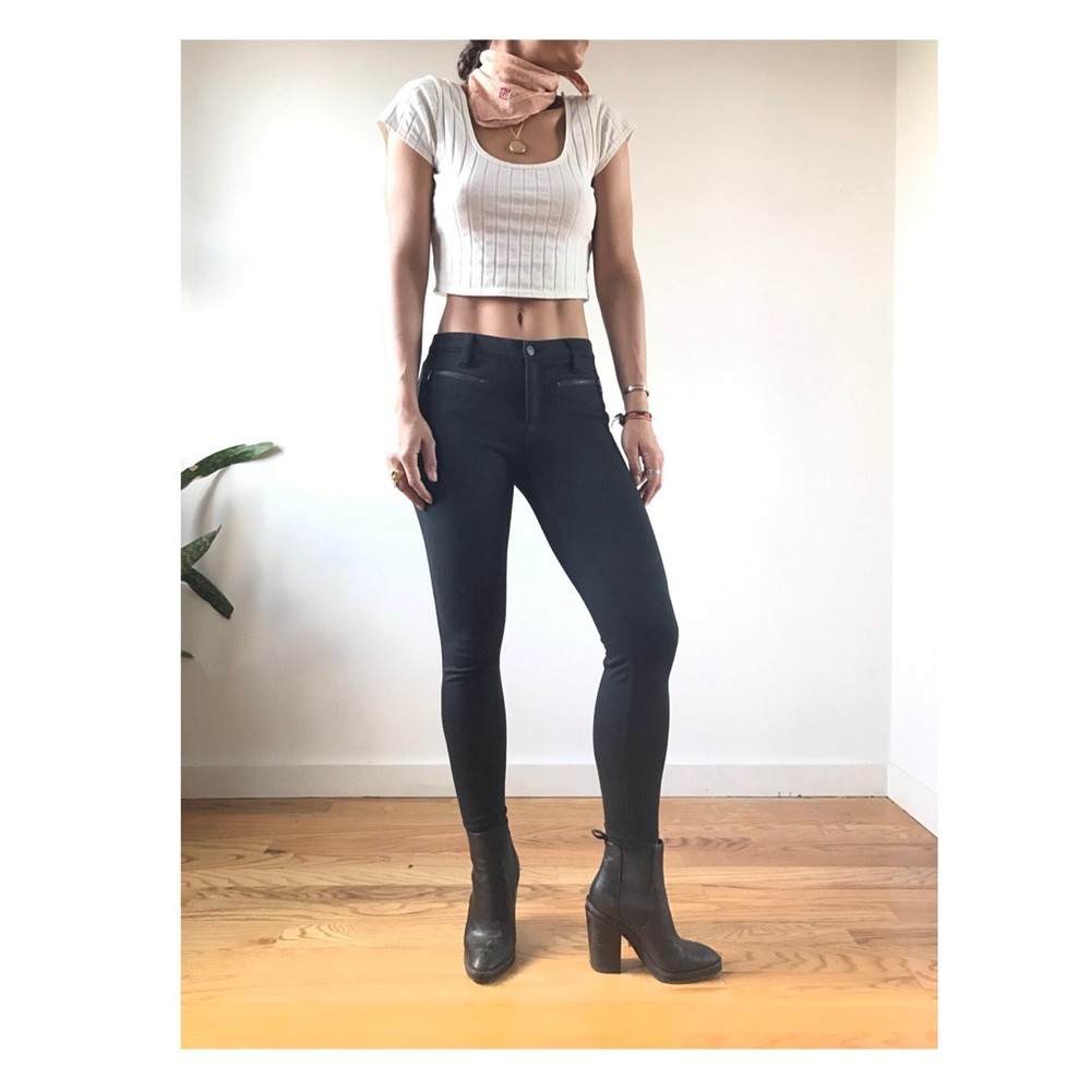 DKNY Skinny Black Pants