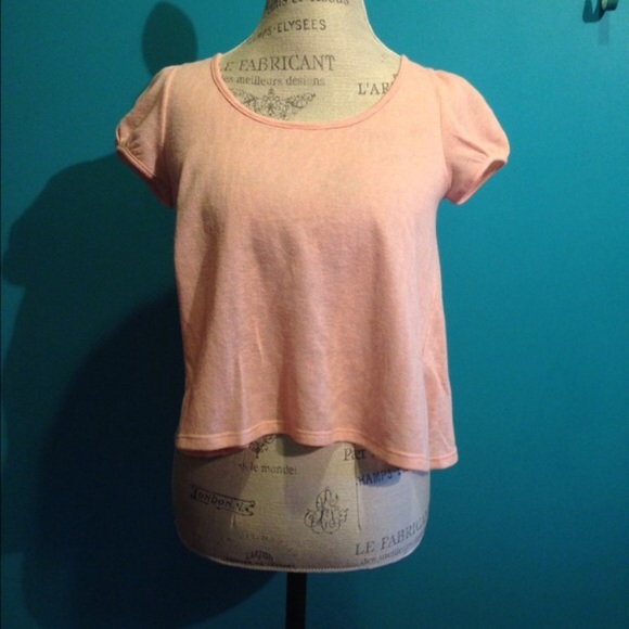 NWOT "Cassiopeia" split-back crop top - Picture 2 of 3