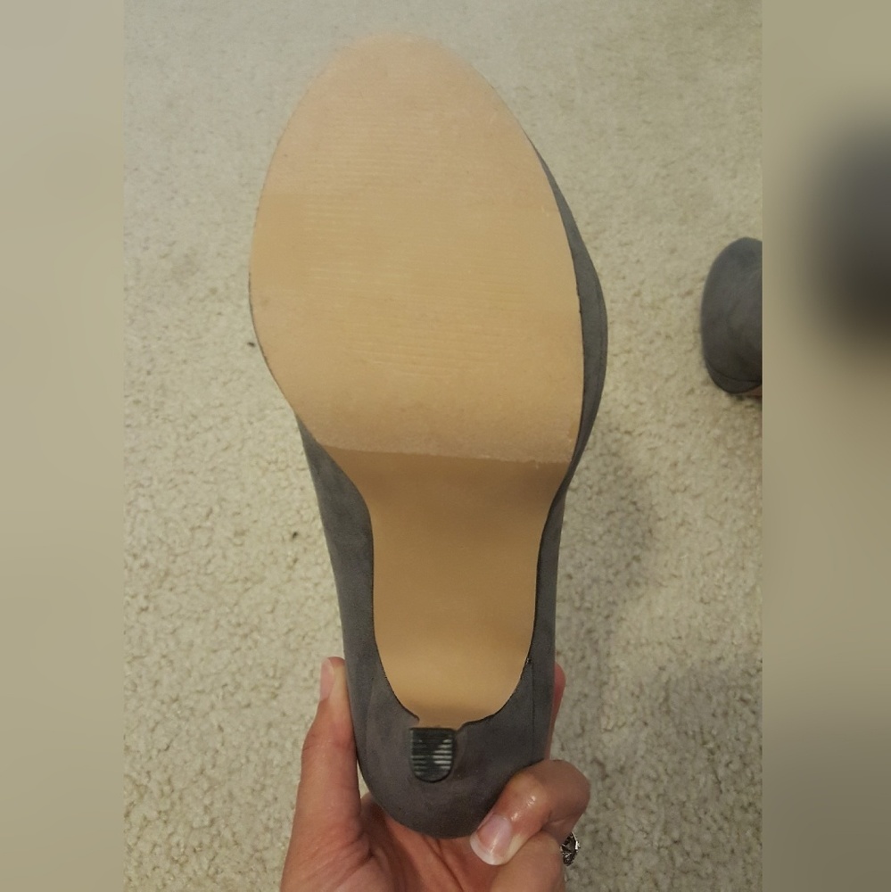 NIB gray suede booties! - Picture 5 of 5
