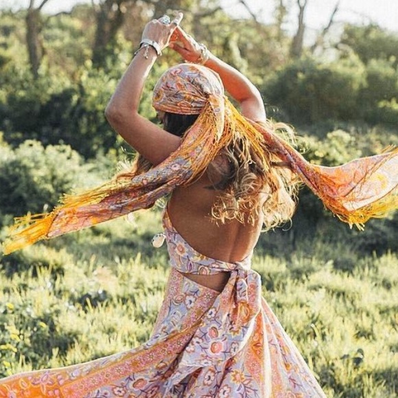 Spell Lolita fringe scarf! Sold out!!! - Picture 2 of 4