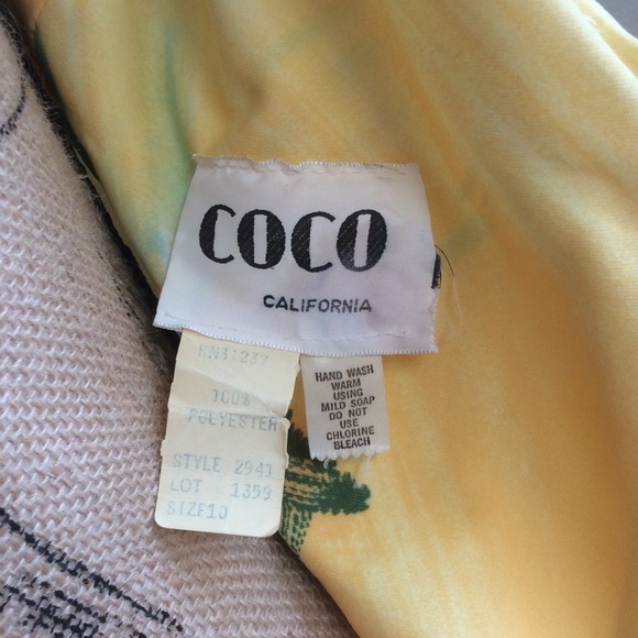 **VINTAGE COCO of CALIFORNIA **!!! SUMMER! - Picture 4 of 4