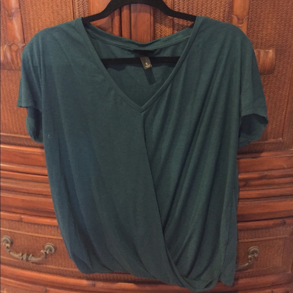V-neck blouse