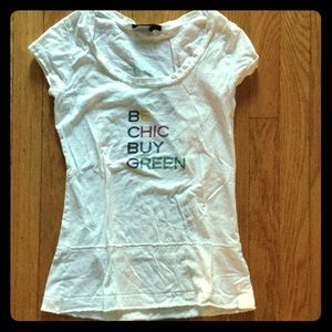 Bcbg maxazria recycle tee XS/s
