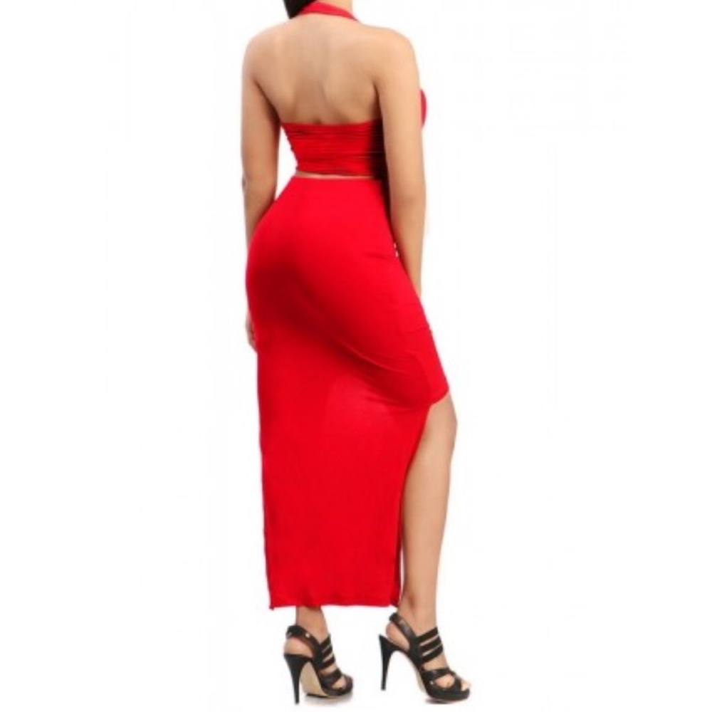 💄RED OPEN BACK DRESS💄 - Picture 5 of 6