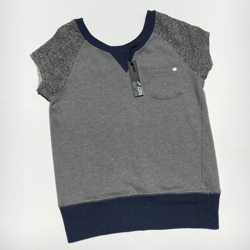 William Rast Short Sleeve Sweatshirt