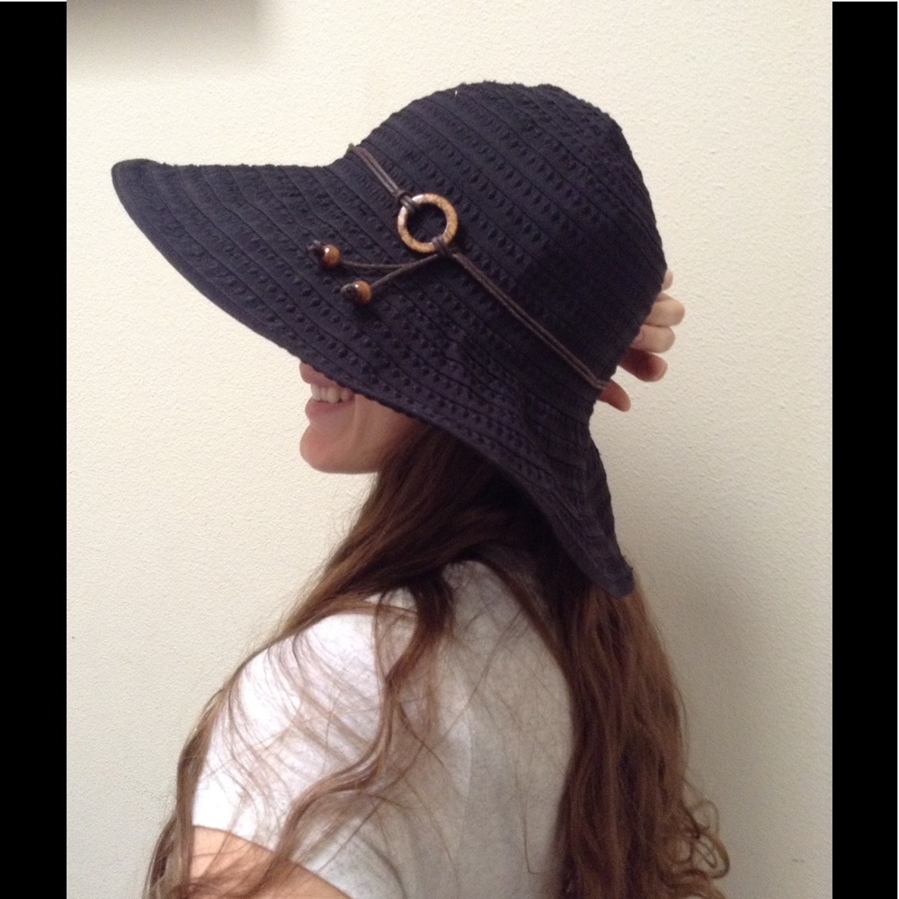 SOLD Oh My Navy Blue Rain Hat - Picture 1 of 8