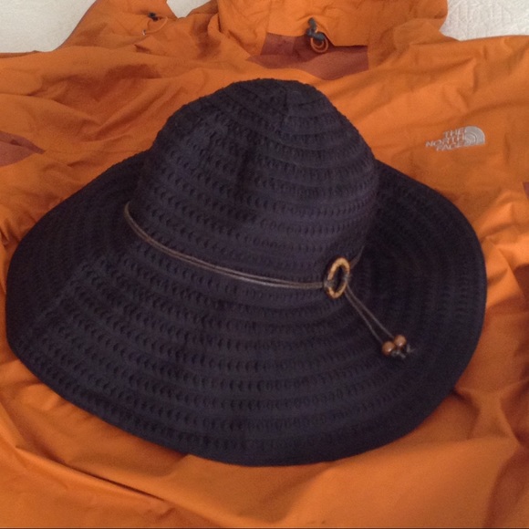 SOLD Oh My Navy Blue Rain Hat - Picture 4 of 8