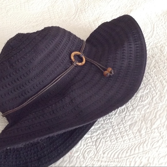 SOLD Oh My Navy Blue Rain Hat - Picture 2 of 8