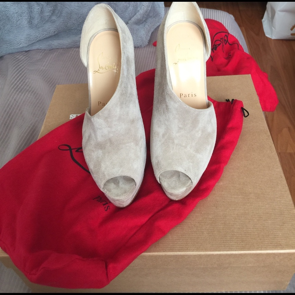 Christian Louboutin Verita 150mm Veau Velour