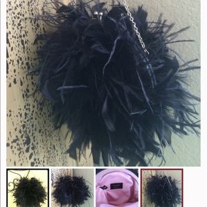 Kate spade rare feather black fun purse