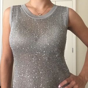 Sparkly, sheer bodycon dress