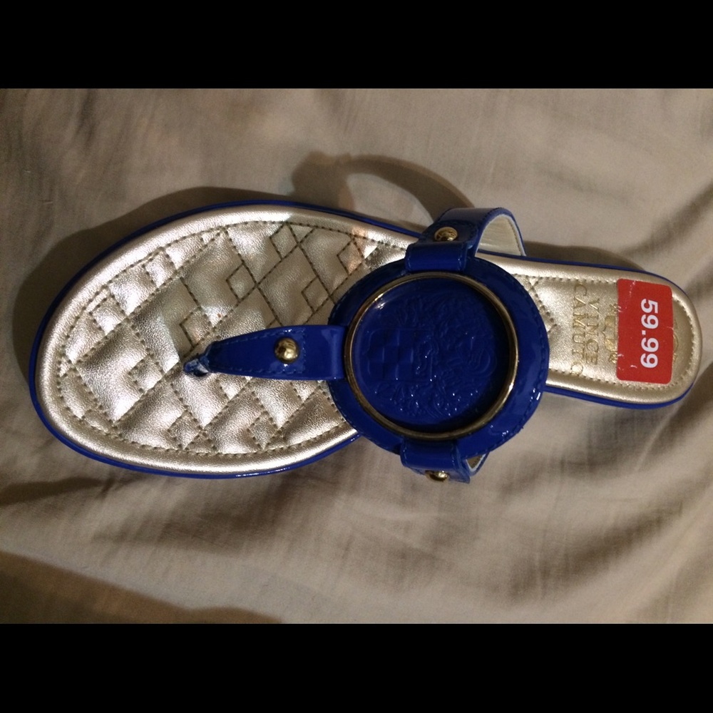Vince Camino 6M blue sandals