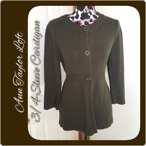 Loft 3/4 Sleeve Cardigan