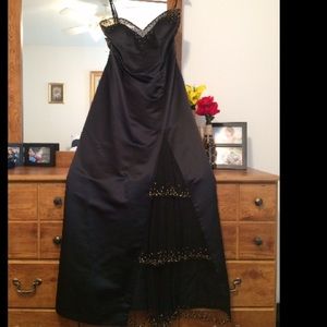 Vintage 90's Formal Strapless Dress