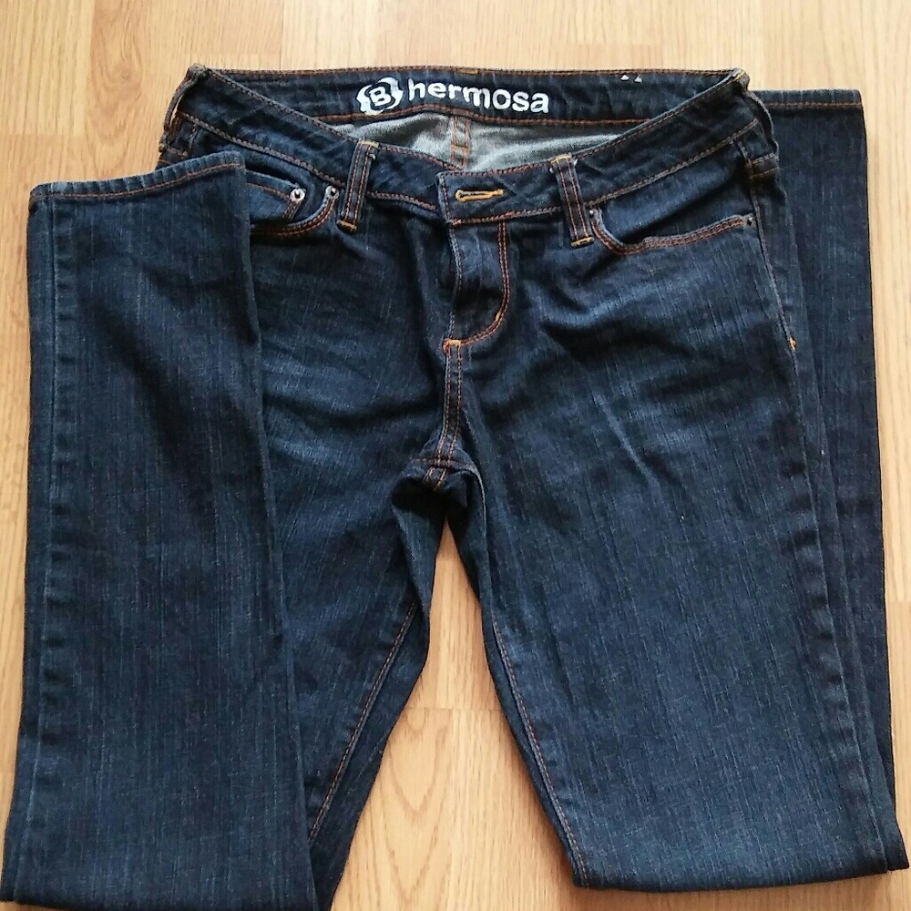 Super skinny dark wash jeans
