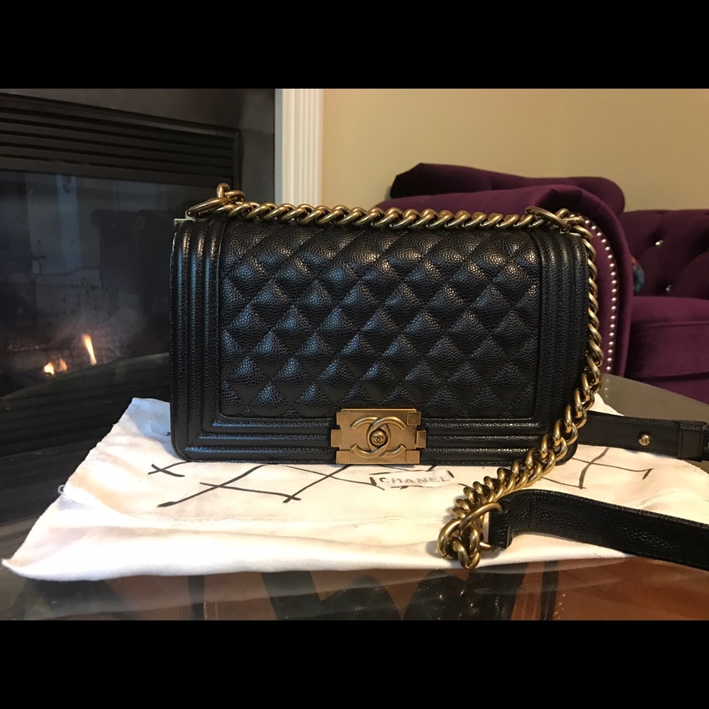 Chanel le boy bag
