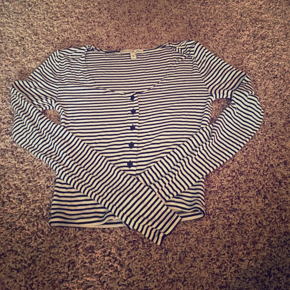 Button down crop!