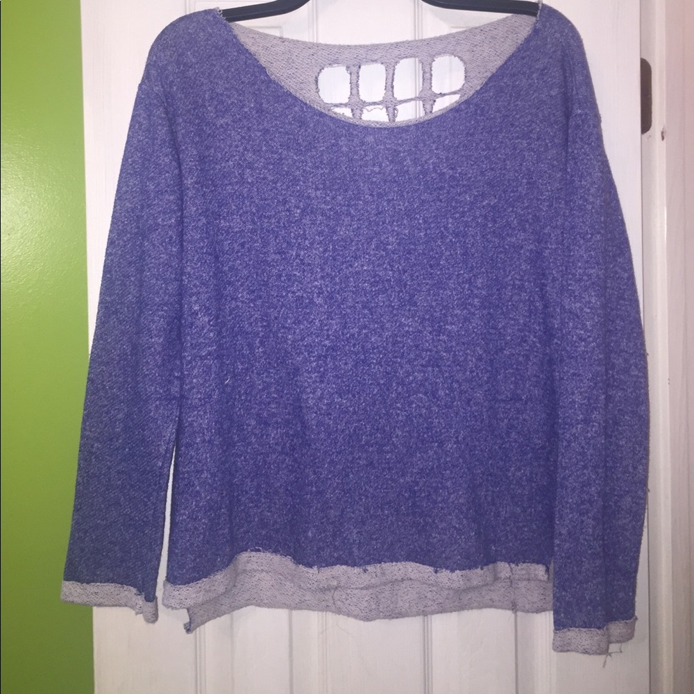 Cut-out Sweater