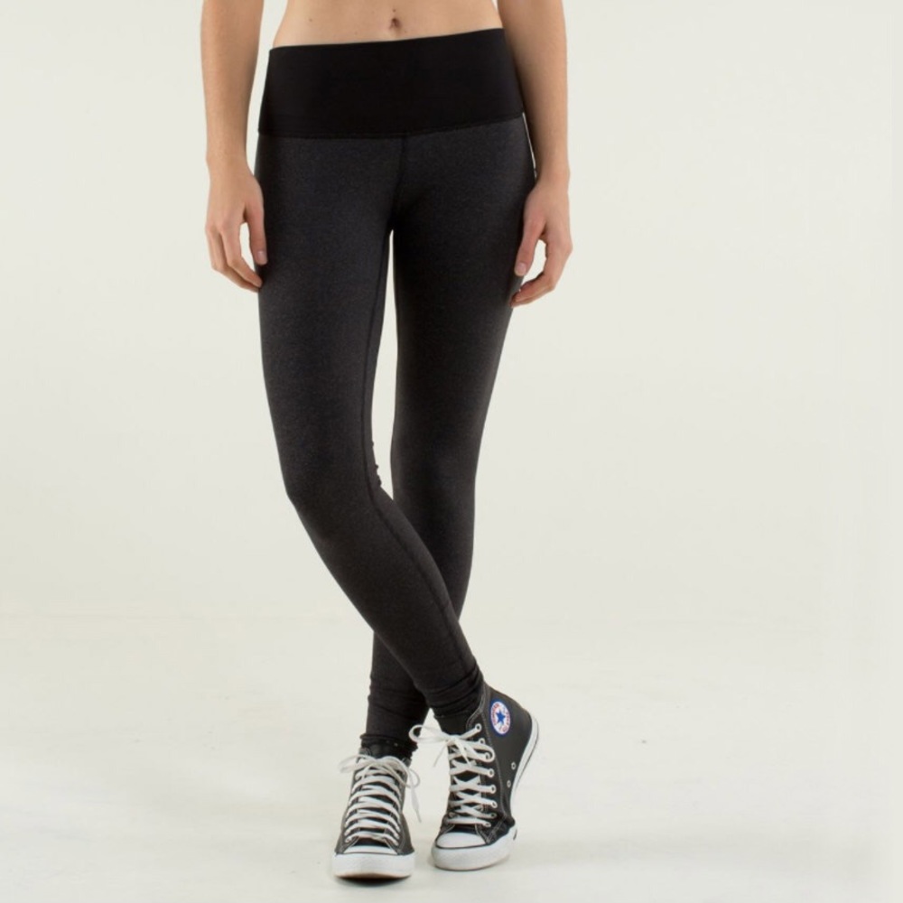 🍋Wunder Unders High/Low -Wee Stripe Black Heather