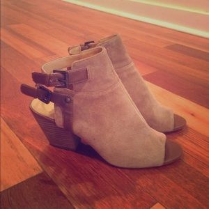 Nine West Open Toed Booties