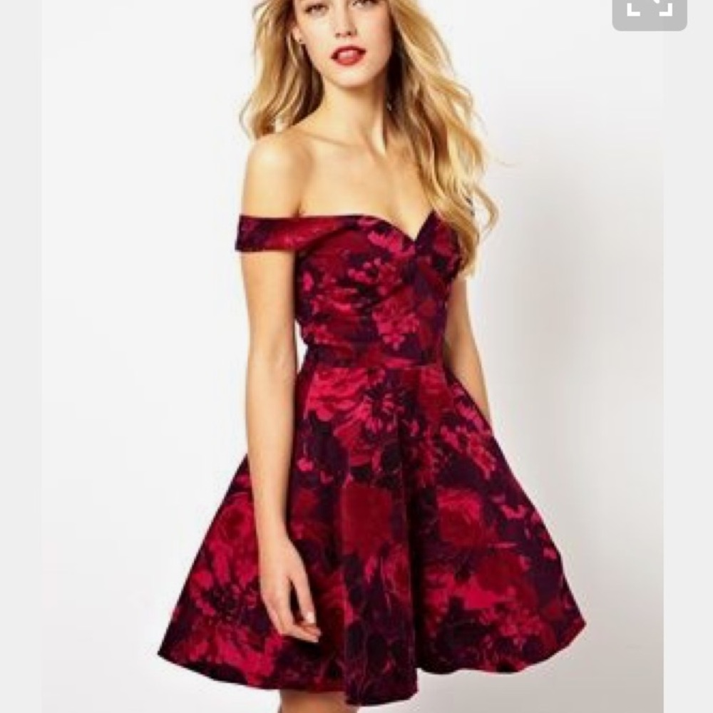 ISO !!!! Asos floral velvet dress