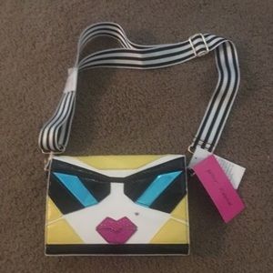 Adorable Betsy Johnson bag, never used!