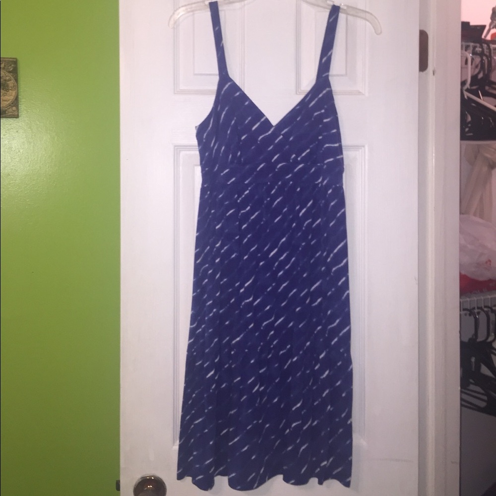 Blue sundress