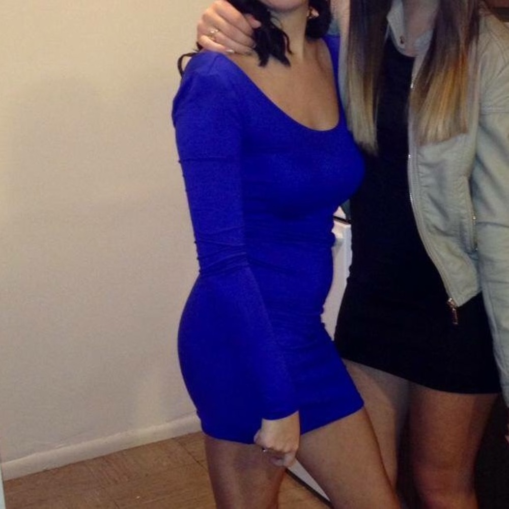 Forever 21 blue night out dress