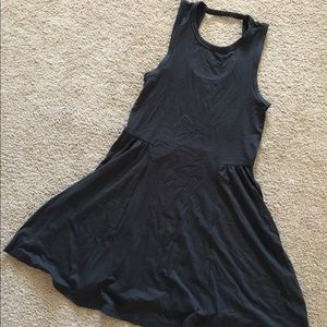 Hollister Skater Fit n Flare Tank Dress Open Back