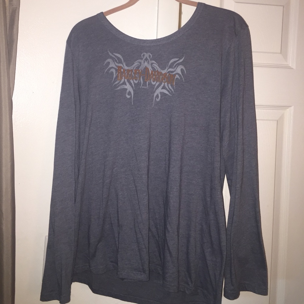 Harley Davidson Grey Shirt