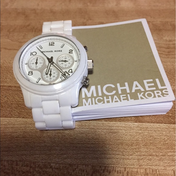 50 off Michael Kors Jewelry Michael Kors auto wind ceramic watch