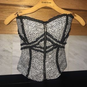 NWT Bebe Corset/Bustier