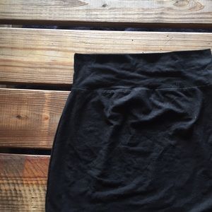 Black Mini Skirt from Pink