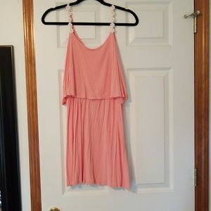 Peach Summer Dress