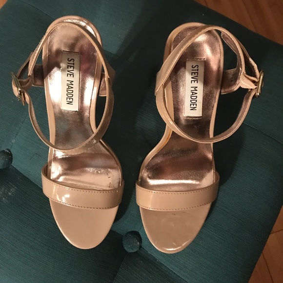 Steve Madden heels in Nude. Women's size 7. - Picture 4 of 4