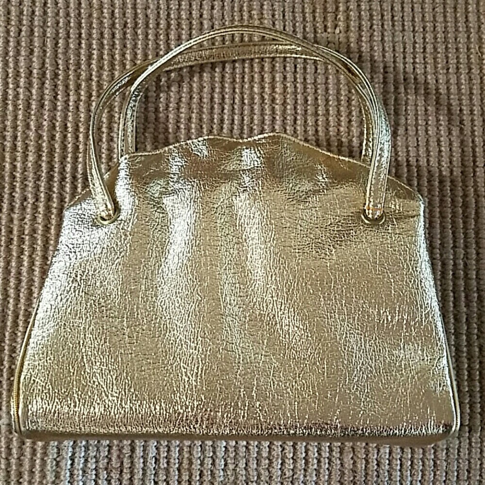 Gold Handbag