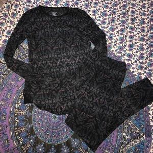 Thermal shirt and legging set. NWO