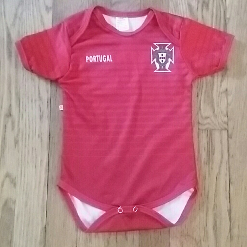 Portugal soccer baby suit