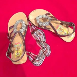 Little girls Bling Sandals! 🎊