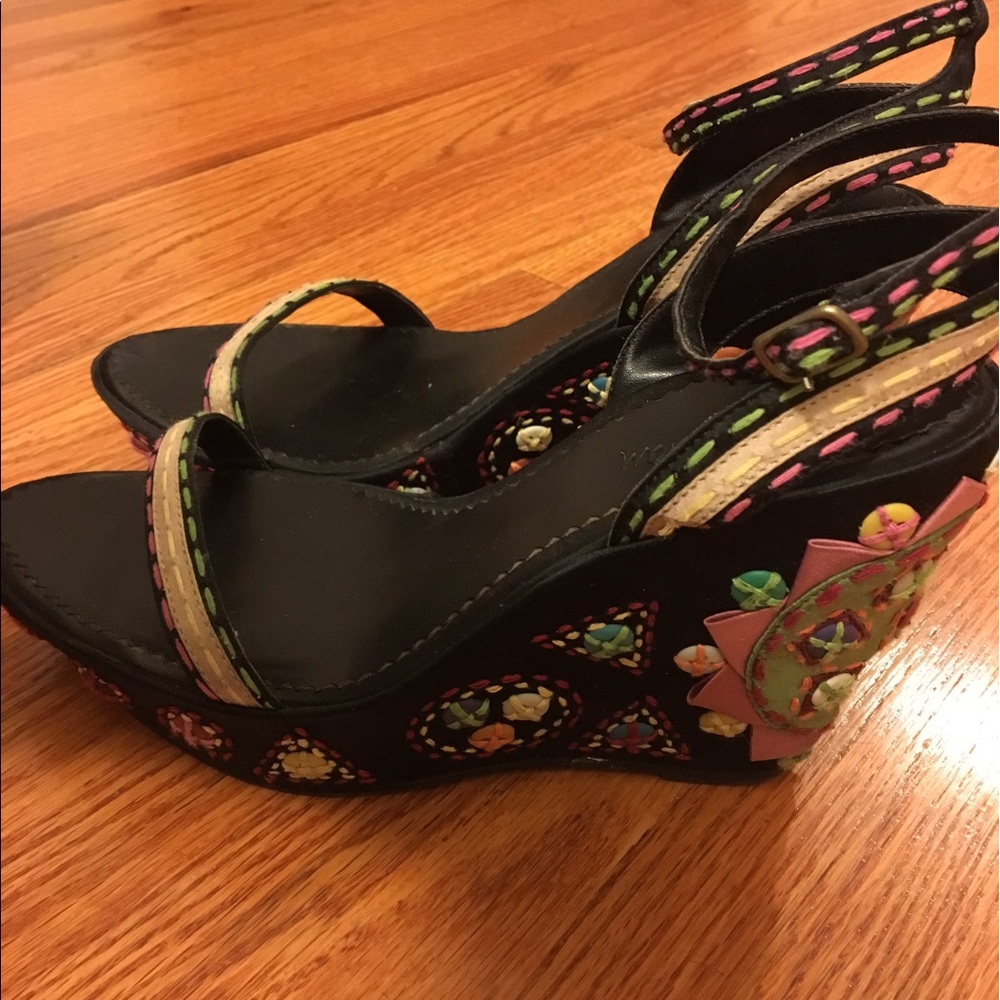 Sam Edelman super fun wedges