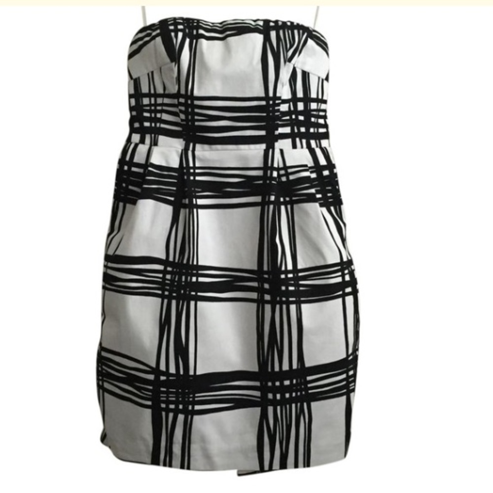 Express strapless dress