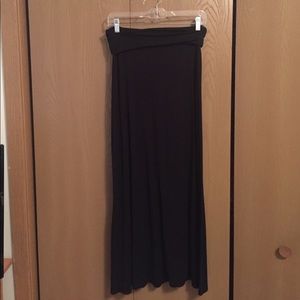 Black maxi skirt! Made in the USA!
