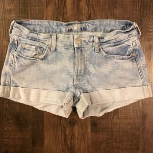 7 for all mankind denim shorts