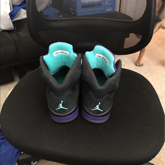 Jordan 5 'Black Grape" size 10.5, open for trades - Picture 3 of 4