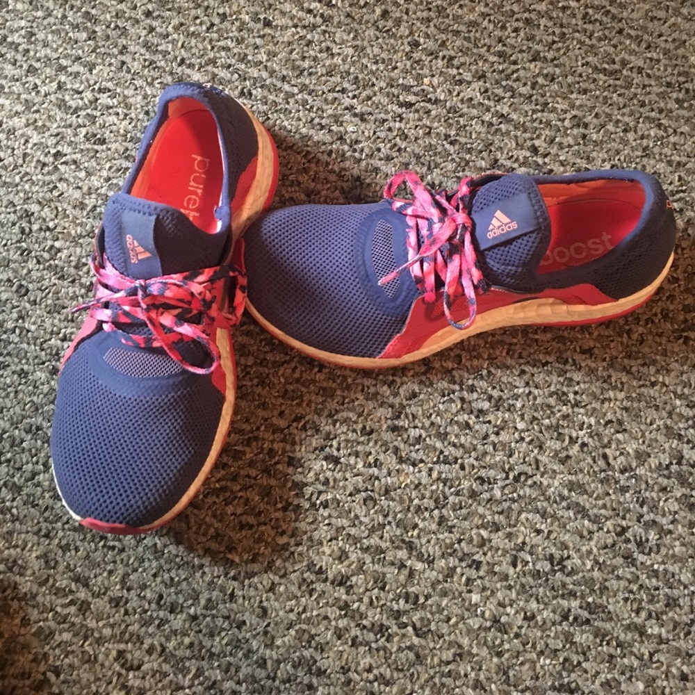 Adidas Pure Boost X Shock blue/pink
